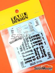 Top Studio MD29003: Detail up set 1/20 scale Ferrari F1 2000